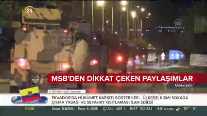 MSB'den dikkat çeken paylaşımlar