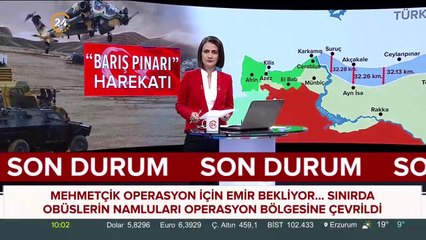 Mehmetçik operasyon için emir bekliyor