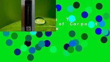 About For Books  The Transformation of Corporate Control  Review