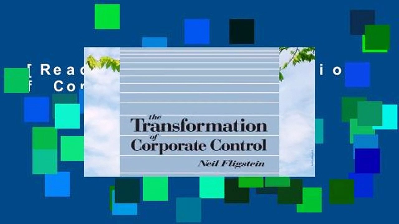 [Read] The Transformation of Corporate Control  For Free