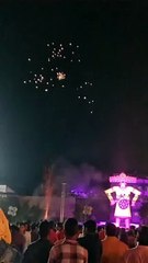 तिलक नगर में अदभुत आतिशबाजी रावण दहन से पहले