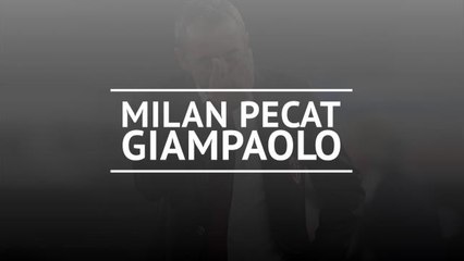 Milan pecat Giampaolo dan digantikan Pioli