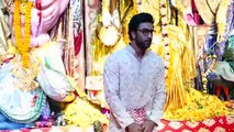 Brahmastra movie actor Ranbir Kapoor visit Durga Puja Pandal to take blessing