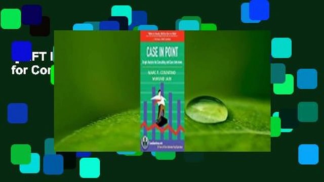 [GIFT IDEAS] Case in Point: Graph Analysis for Consulting and Case Interviews