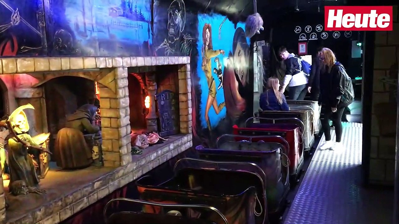 Wir waren für einen Tag Geisterbahn-Erschrecker