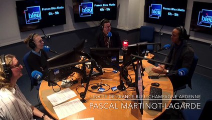 Pascal Martinot-Lagarde invité de France Bleu Champagne-Ardenne