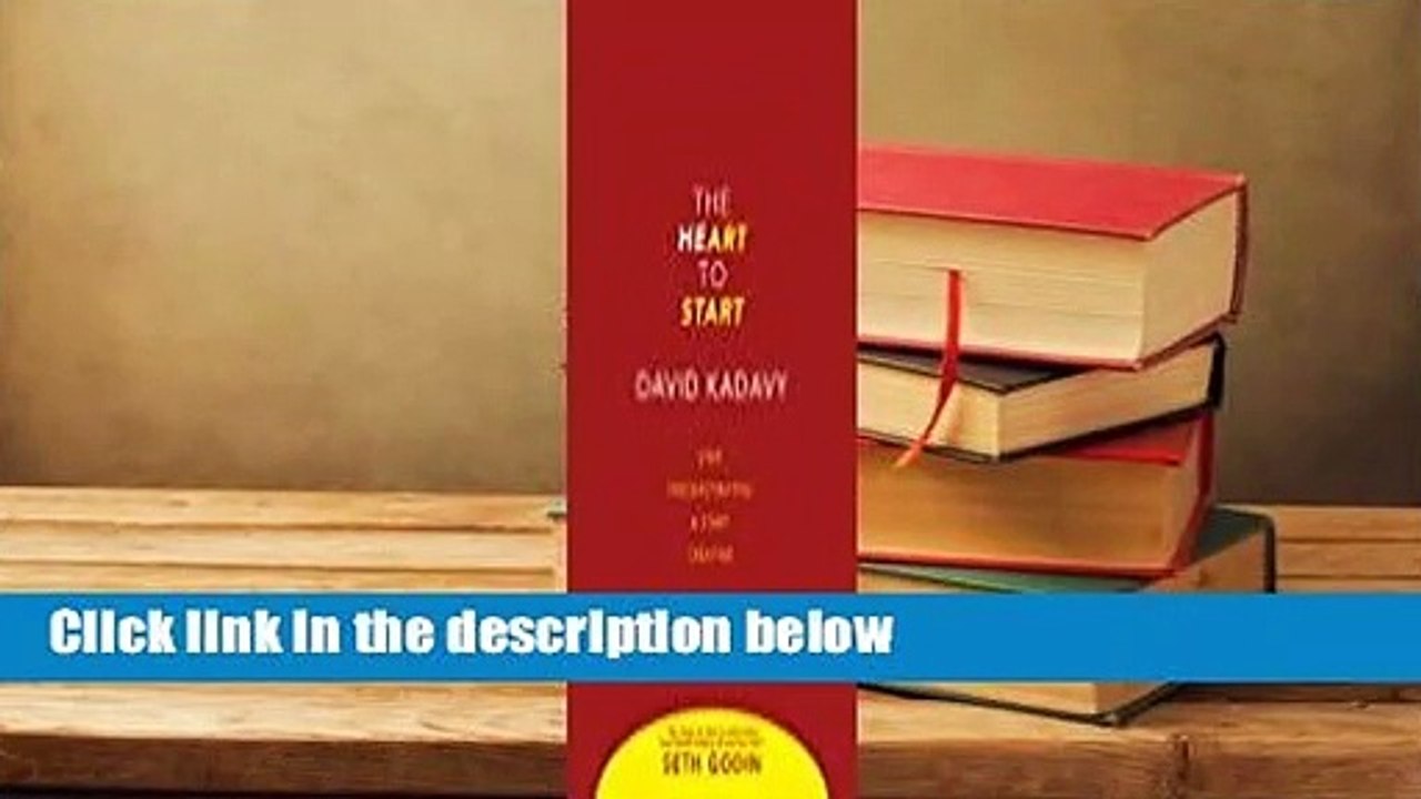 [GIFT IDEAS] The Heart To Start: Stop Procrastinating & Start Creating