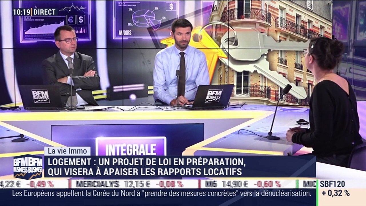 Marie Coeurderoy: Logement, un projet de loi en préparation visant à apaiser les rapports locatifs - 09/10