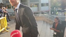 Xabi Alonso llega al juicio para defender su inocencia