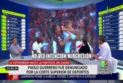 Paolo Guerrero fue denunciado por la Corte Superior de Deportes de Brasil