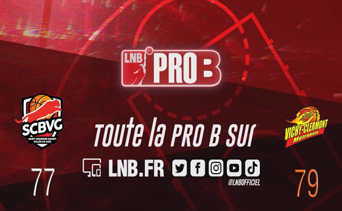 Leaders Cup PRO B : Saint-Chamond vs Vichy-Clermont (J6)