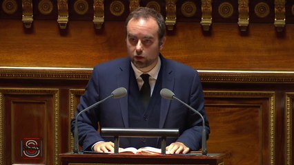 Скачать видео: Discours de Sébastien Lecornu au Sénat - Projet de loi Engagement & Proximité