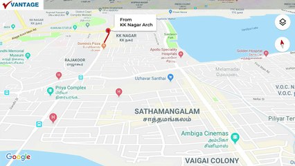 Center Medians and Pole Kiosks/Street Kiosks at Madurai Tamil Nadu