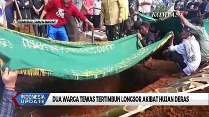 Dua Warga Tewas Tertimbun Logsor Akibat Hujan Deras