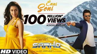 Lyrical: Enni Soni Song | Saaho | Prabhas, Shraddha Kapoor | Guru Randhawa, Tulsi Kumar Saaho: Enni Soni Song | Prabhas, Shraddha Kapoor | Guru Randhawa, Tulsi Kumar Enni Soni (Full Video Song)