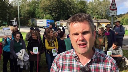 Friends of the Earth Arundel Bypass protest