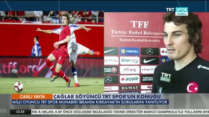 Çağlar Söyüncü TRT SPOR'a konuştu