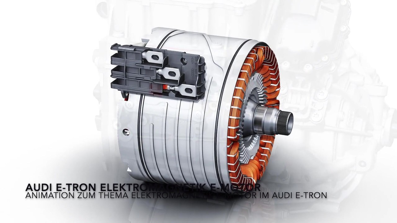 Audi e-tron Elektromagnetik E-Motor
