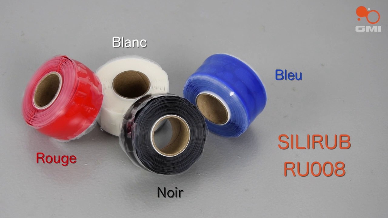 SILIRUB Ruban de silicone auto-amalgamant
