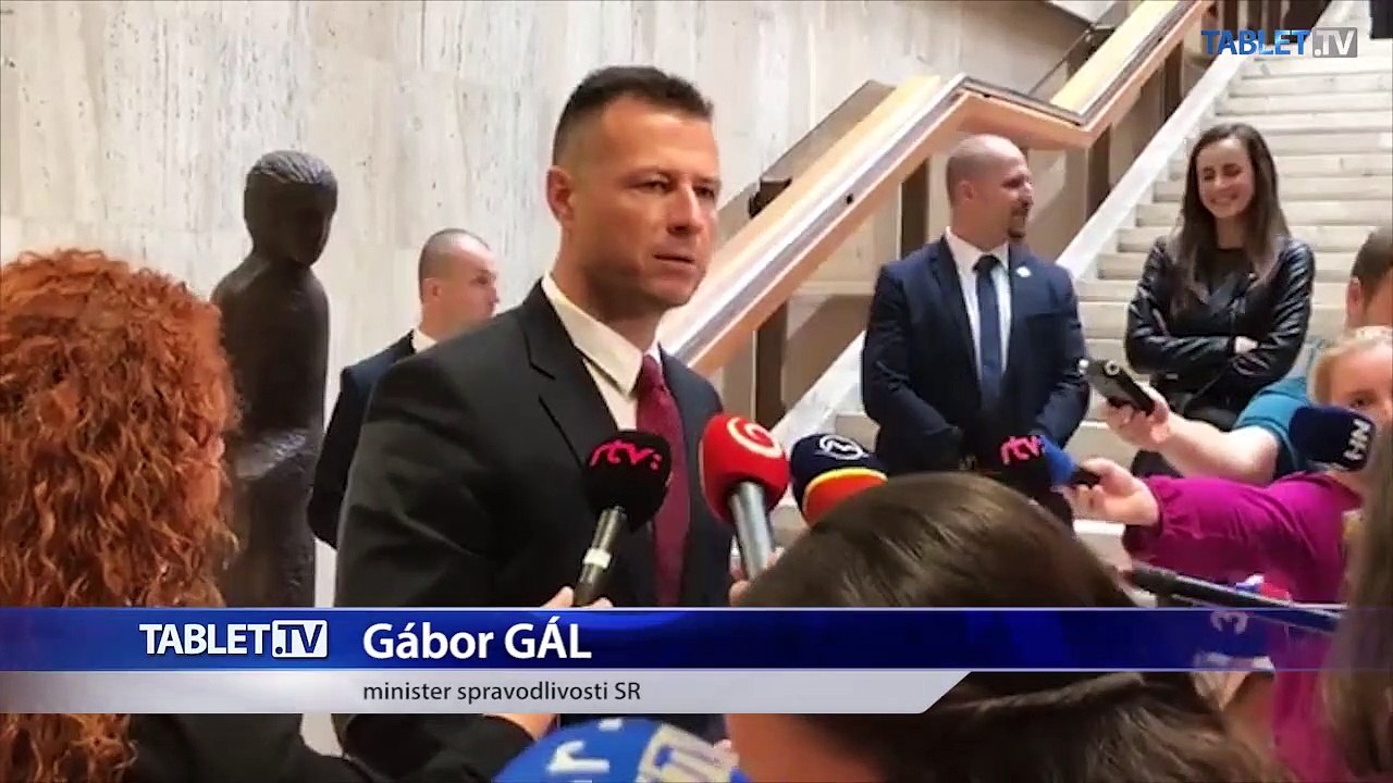 ZÁZNAM: Brífing ministra spravodlivosti Gábora Gála