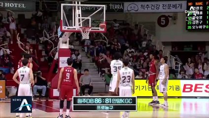 [오늘의 영상]만화 아니라 실제…‘강백호 자유투’ 성공