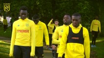 Extraits de l'entraînement du jour