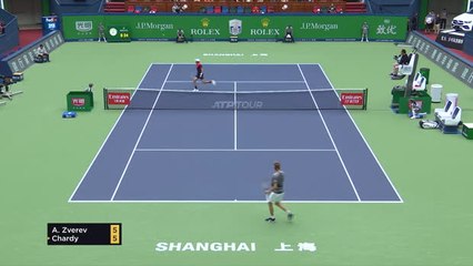 Zverev outlasts challenge from Chardy