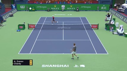 Скачать видео: Zverev outlasts challenge from Chardy