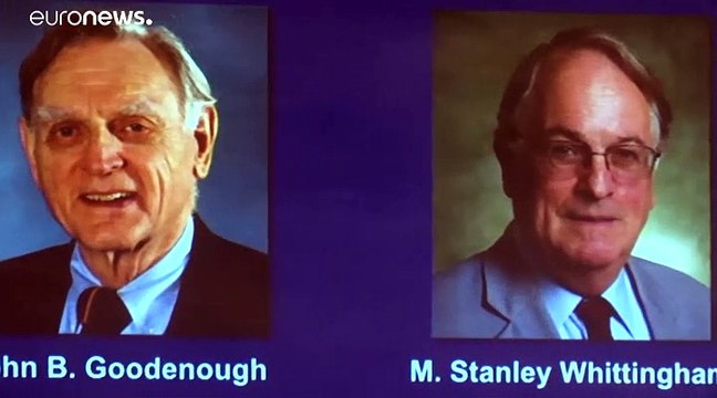 Нобелевскую премию по химии получили Джон Гуденоф, Стенли Уиттинхэм и Акира Есино