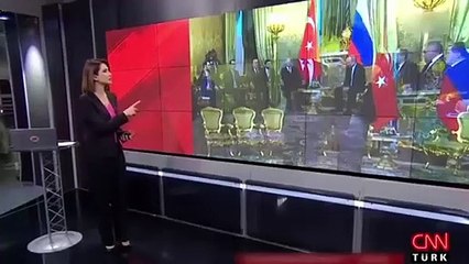 Harekat başladığı sırada muhabirin tepkisi olay oldu