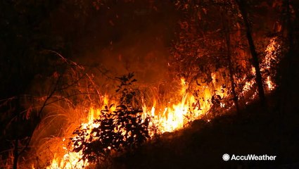 Areas around the country are seeing increased risk for wildfires