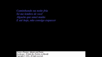 Eu nunca entendi por que nosso amor terminou, vamos começar do zero [Poesia] [Frases e Poemas]