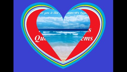 The missing I have for you is like ocean [Quotes and Poems]