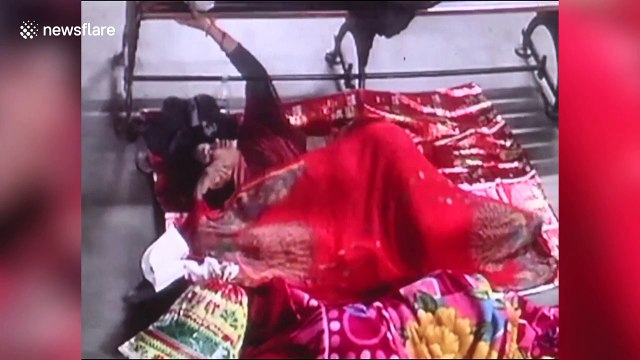 CCTV shows chilling abduction of eight-month-old baby from Indian bus station