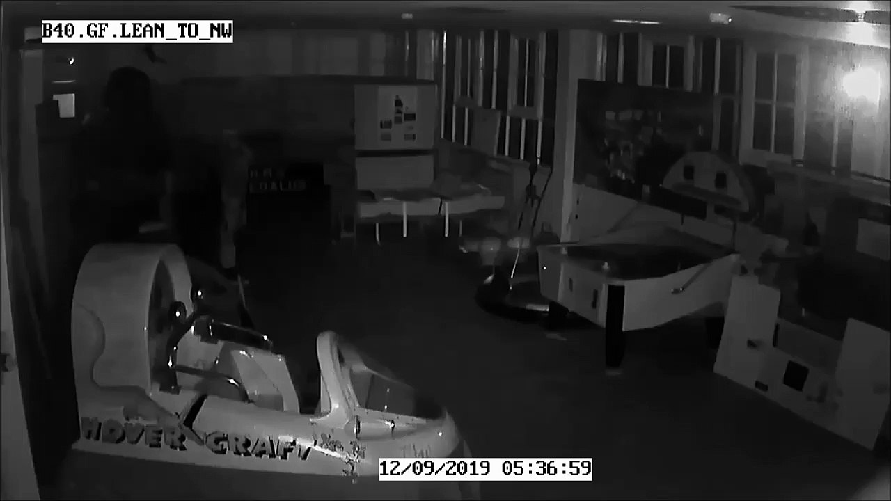 Hovercraft Museum break-in
