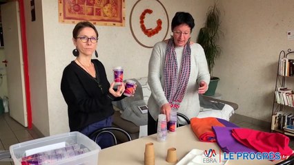 L’association Le Plateau de Bourg-en-Bresse s’est mis à la vaisselle recyclable