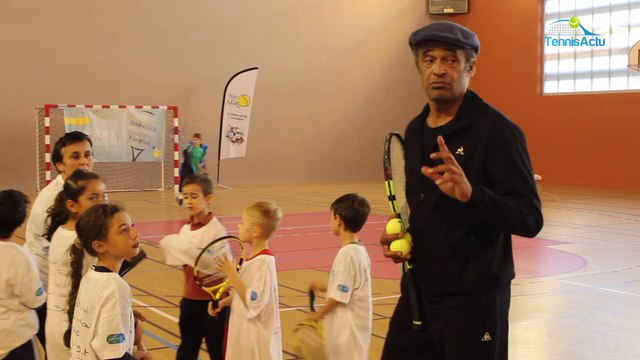 Le Mag Tennis Actu - Yannick Noah et son association Fête le Mur : Je kiffe !