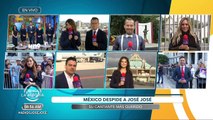 Las Cenizas de José José llegan a México. | Venga La Alegría