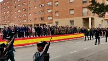 Desfile por Patrona de la Guardia Civil en Sant Andreu de la Barca