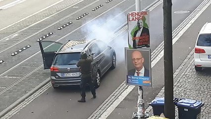 Tiroteio provoca dois mortos em Halle