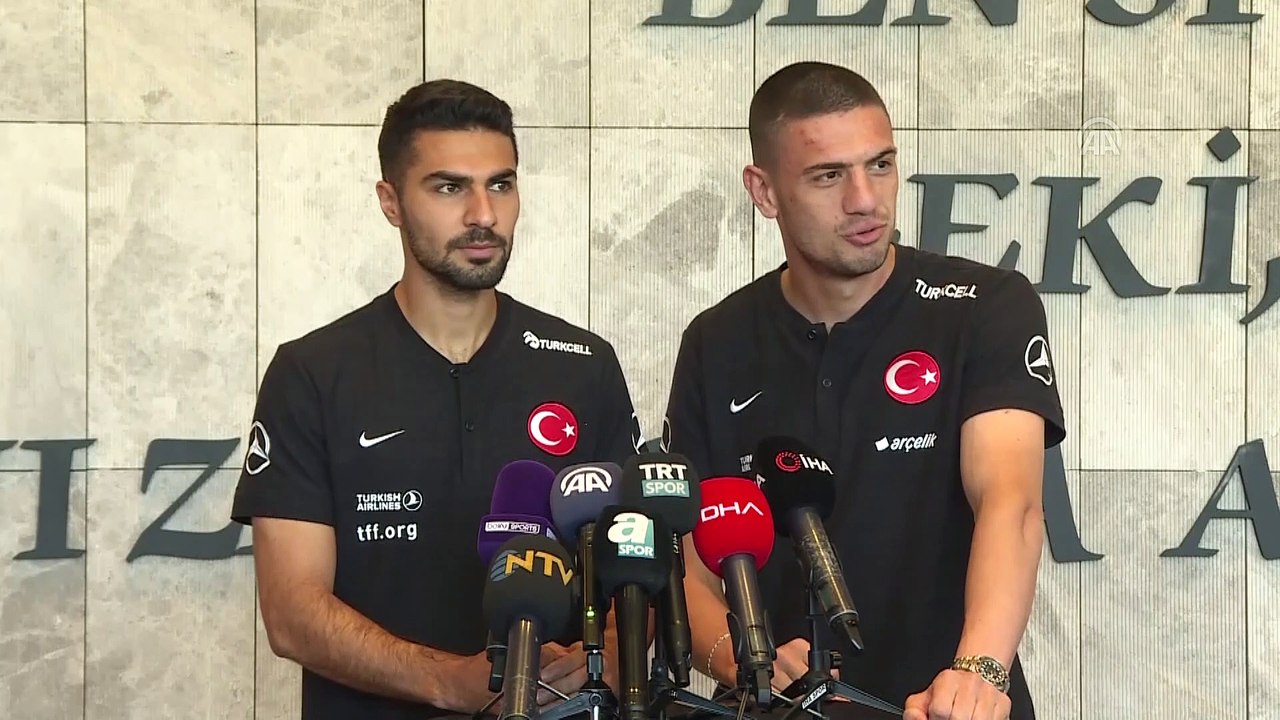 Zeki Çelik ve Merih Demiral gazetecilerin sorularını cevapladı - İSTANBUL