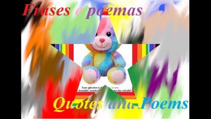 Your affection is like a rainbow [Quotes and Poems]