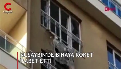 Nusaybin'e roket isabet etti