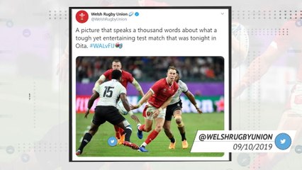 Socialeyesed - Wales survive Fiji scare to reach quarters