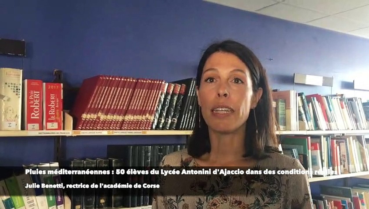 ​Pluies méditerranéennes intenses  : 50 élèves du Lycée Antonini d'Ajaccio dans des conditions réelles