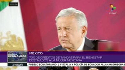 México: presentan balance del programa "Tandas para el bienestar"