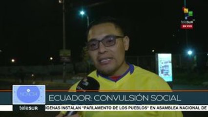 Rige toque de queda parcial en Ecuador