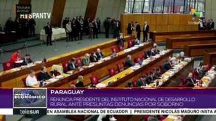 Paraguay: renuncia pdte. del Instituto Nacional de Desarrollo Rural