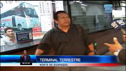 VIDEO | Este fue el ambiente de la mañana en el Terminal Terrestre de Guayaquil