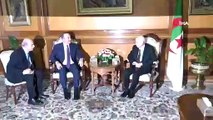 - Dişişleri Bakanı Çavuşoğlu, Cezayir Devlet Başkanı ile görüştü